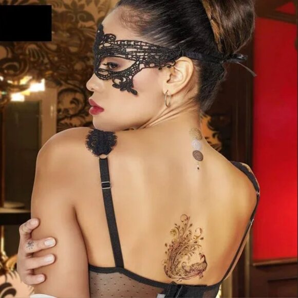 Jewelry - Huge set of Metallic Temporary Tattoos